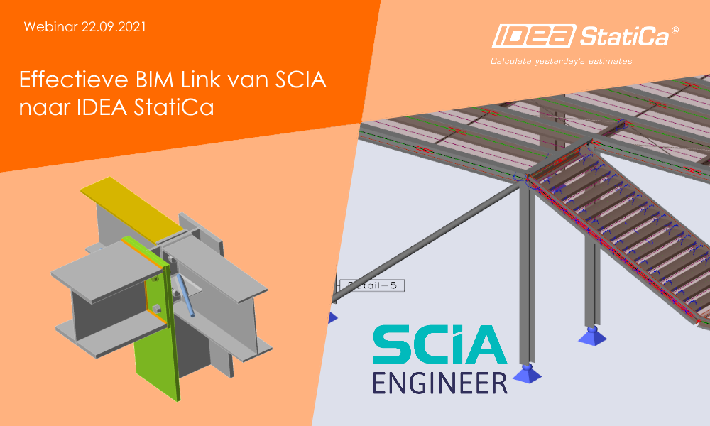 Algemene informatie over de SCIA BIM-link met IDEA StatiCa - Nieuwe gebruikersinterface